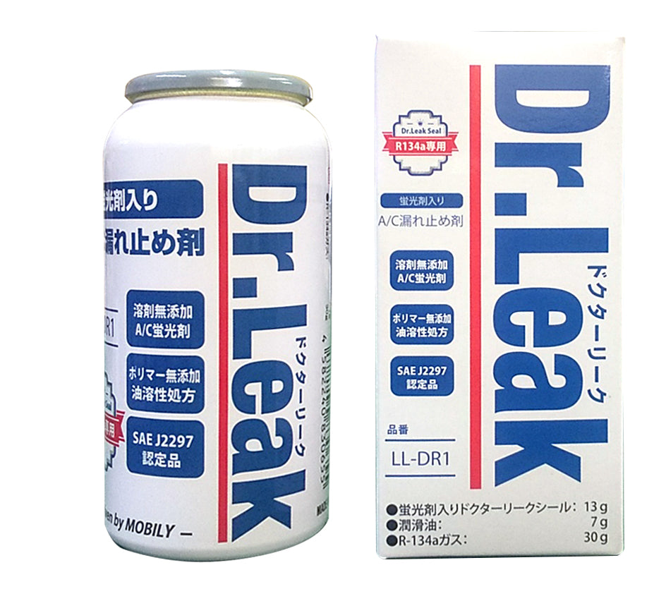 ドクターリーク Dr.Leak LL-DR1 蛍光剤潤滑油入り漏れ止め剤 冷媒ガス漏れ対策