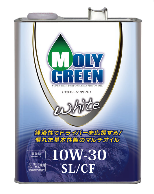 MPS JAPAN モリグリーン ホワイト SL/CF 10W-30