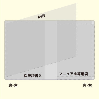 車検証入れ（AD7型）50枚