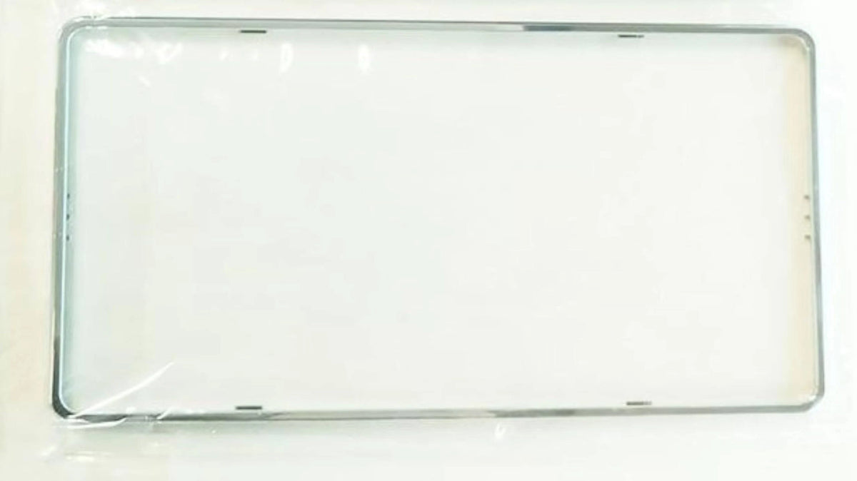 RACING GEAR 字光式ナンバー用 メッキ枠（補修品）RGH-P807